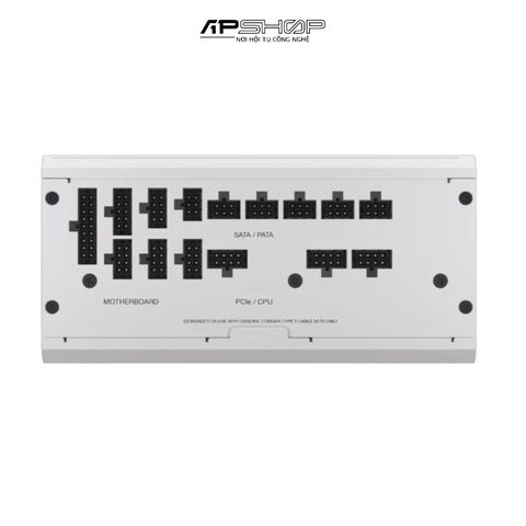 Nguồn Corsair RM1000X Shift White ATX 3.1 & PCIe 5.1  80 Plus Gold