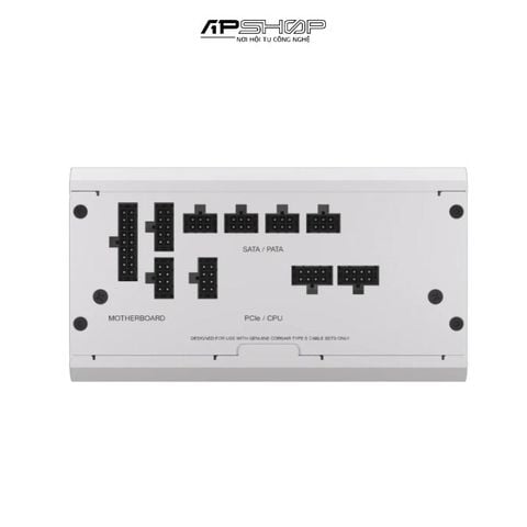Nguồn Corsair RM750X Shift White ATX 3.1 & PCIe 5.1 | 80 Plus Gold