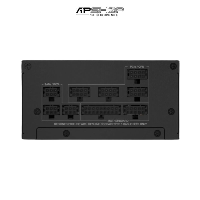 Nguồn Corsair SF750 ATX 3.1 & PCIe 5.1 80 Plus Platinum