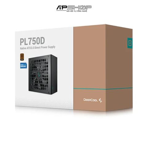 Nguồn Deepcool PL750D 750W ATX 3.0 80 Plus Bronze | Chính hãng