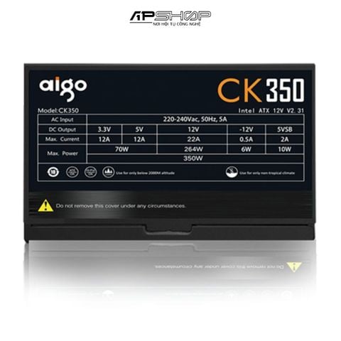 Nguồn máy tính Aigo 350W