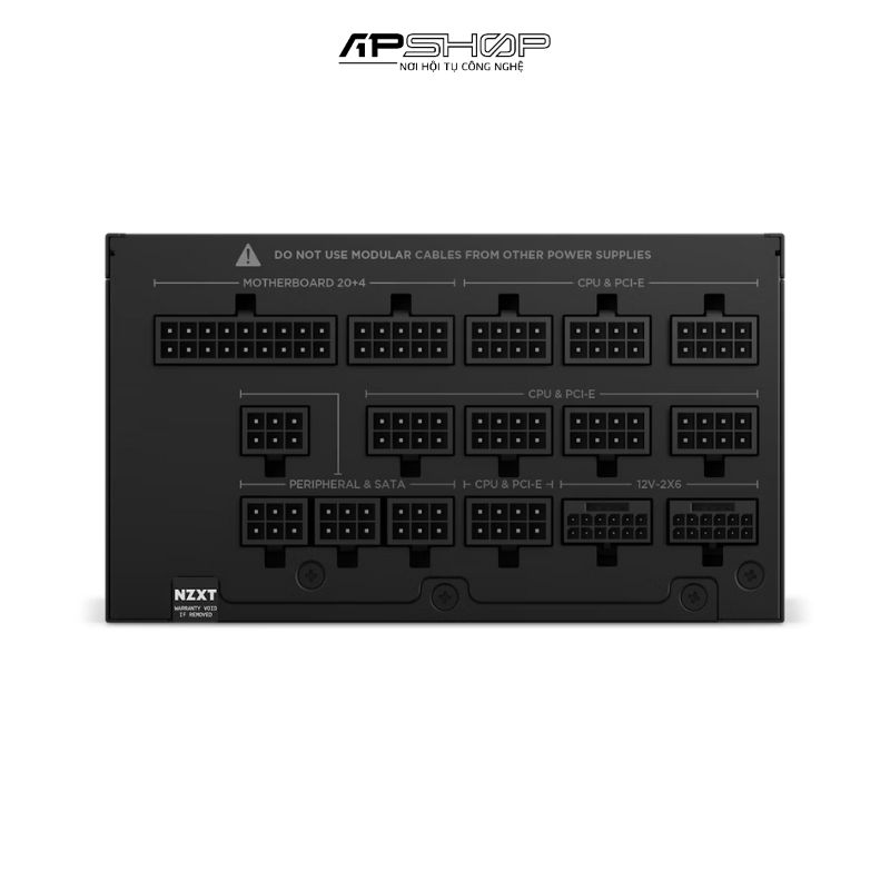 Nguồn NZXT C1500 Platinum ATX 3.1 | Black