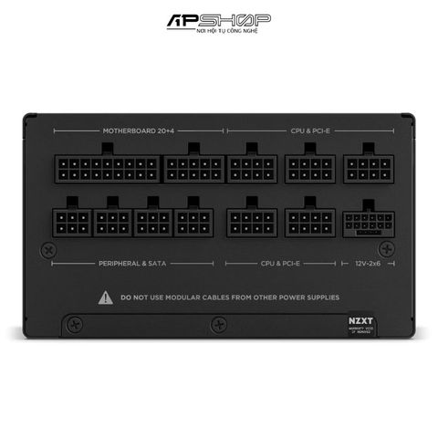 Nguồn NZXT C850 Gold ATX 3.1  Black