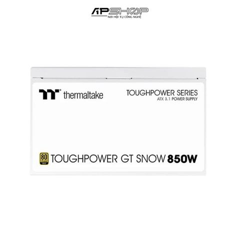 Nguồn Thermaltake Toughpower GT 850 ATX 3.1 | 80 Plus Gold | White