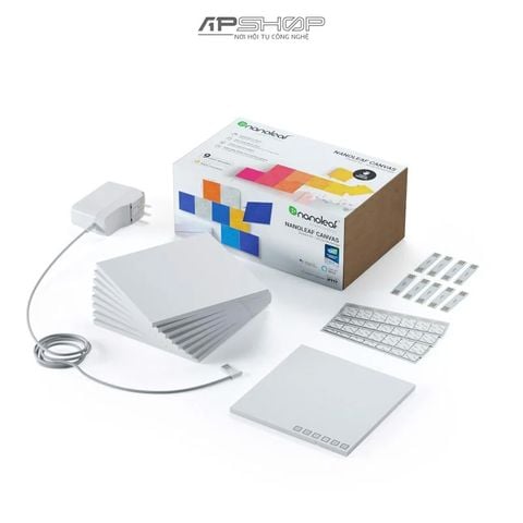 Nanoleaf Canvas Starter Kit 9 Pack - Hàng chính hãng
