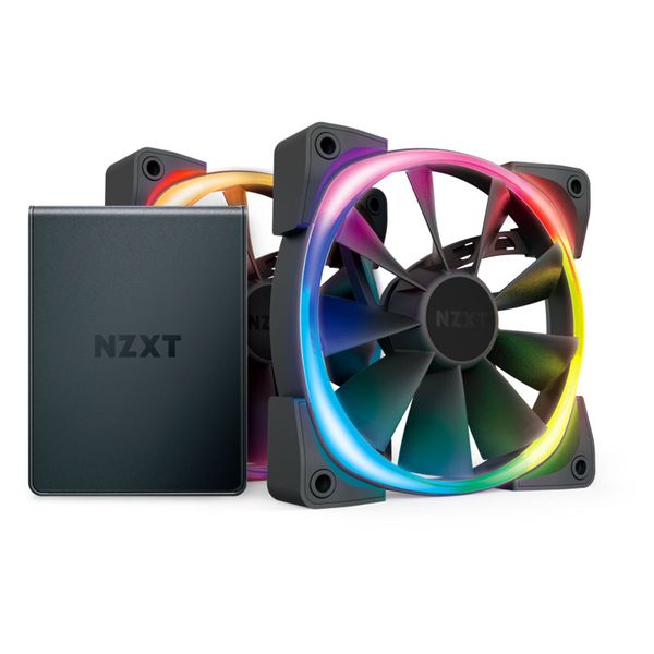 NZXT AER RGB 2 Started Kit 2 Fan 120mm + Hue 2 Controller