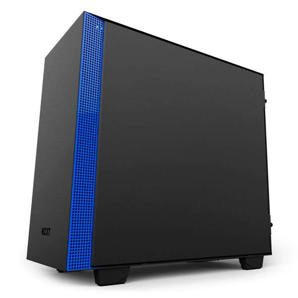 CASE NZXT H400i MATTE BLACK/ BLUE