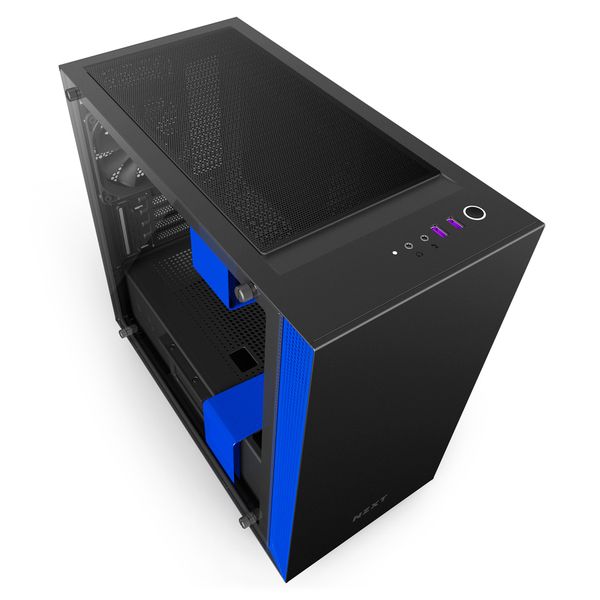 CASE NZXT H400i MATTE BLACK/ BLUE