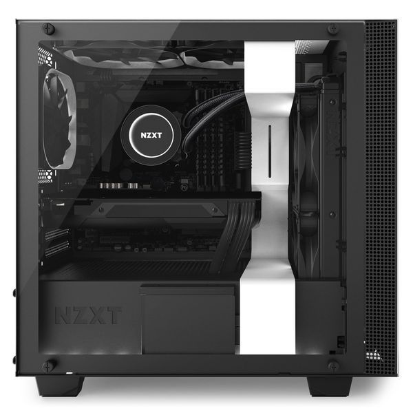 CASE NZXT H400i MATTE WHITE/ BLACK