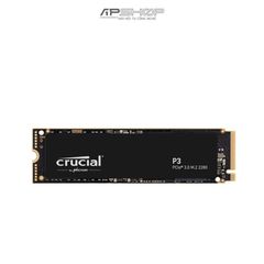 Ổ cứng SSD Crucial P3 500GB 3D NAND NVMe PCIe M2 | Chính hãng