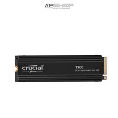 Ổ cứng SSD Crucial T700 4TB PCIe Gen5 NVMe M2 with heatsink | Chính hãng