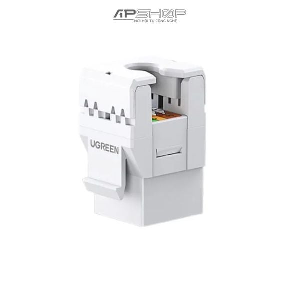 Ổ mạng âm tường UGREEN Cat6 UTP Modular Connector (180°) | NW186 | Chính hãng