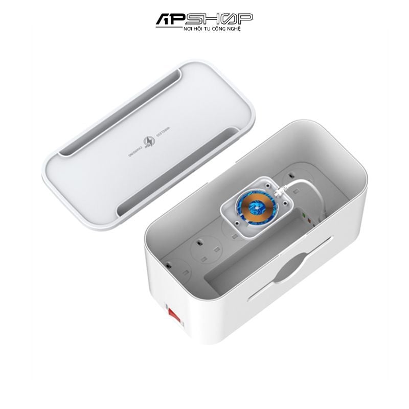 Ổ Cắm Điện Đa Năng Kiêm Sạc Không Dây LDNIO SN5311W