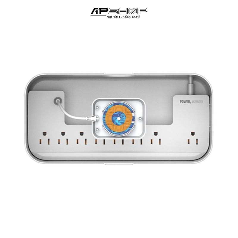 Ổ Cắm Điện Đa Năng Kiêm Sạc Không Dây LDNIO SN5311W
