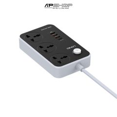 Ổ Cắm Điện Đa Năng LDNIO SC3412 | 2 Chấu | 3 USB A | 1 USB C