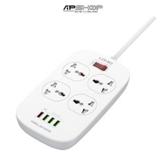 Ổ Cắm Điện Đa Năng LDNIO SC4407 | 4 Chấu | 4 USB A