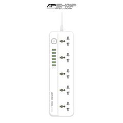 Ổ Cắm Điện Đa Năng LDNIO SC5614 | 5 Chấu | 6 USB A