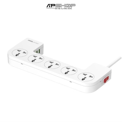 Ổ Cắm Điện Đa Năng LDNIO SN5311 | 5 Cấu | 3 USB A