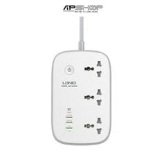 Ổ Cắm Điện Thông Minh LDNIO SCW3451 | 3 Chấu | 3 USB A | 1 USB C