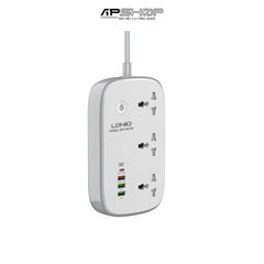 Ổ Cắm Điện Thông Minh LDNIO SCW3451 | 3 Chấu | 3 USB A | 1 USB C