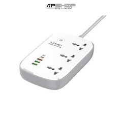 Ổ Cắm Điện Thông Minh LDNIO SCW3451 | 3 Chấu | 3 USB A | 1 USB C
