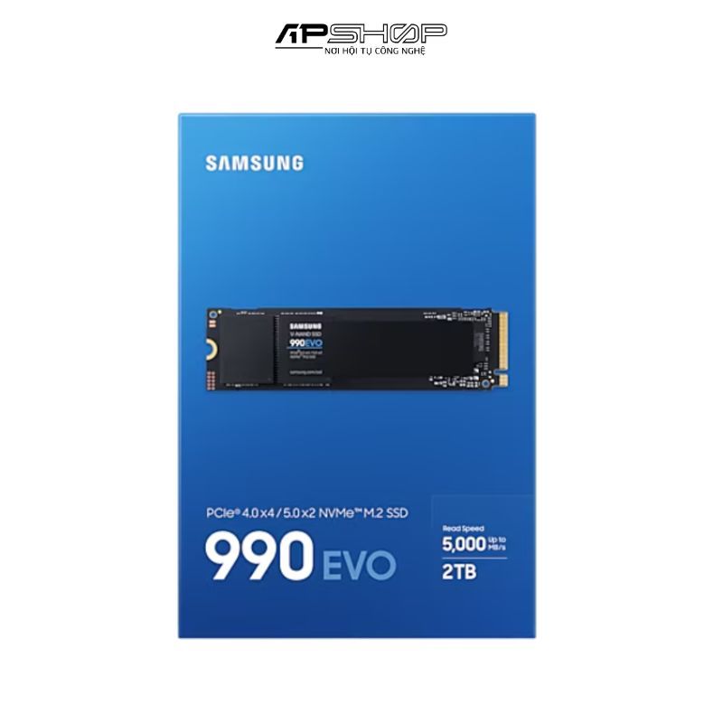Ổ cứng SSD Samsung 990 EVO NVMe M.2 2 TB