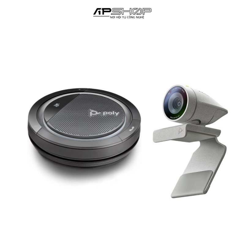 Bộ thiết bị họp trực tuyến Poly Studio P5 kit with CALISTO 5300 PLUS | WW | USB A