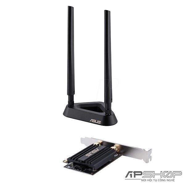 Card Wifi Bluetooth 5.0 Asus AX3000 PCE 160MHz - AX58BT