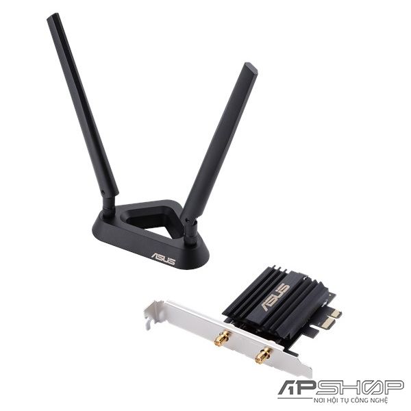 Card Wifi Bluetooth 5.0 Asus AX3000 PCE 160MHz - AX58BT