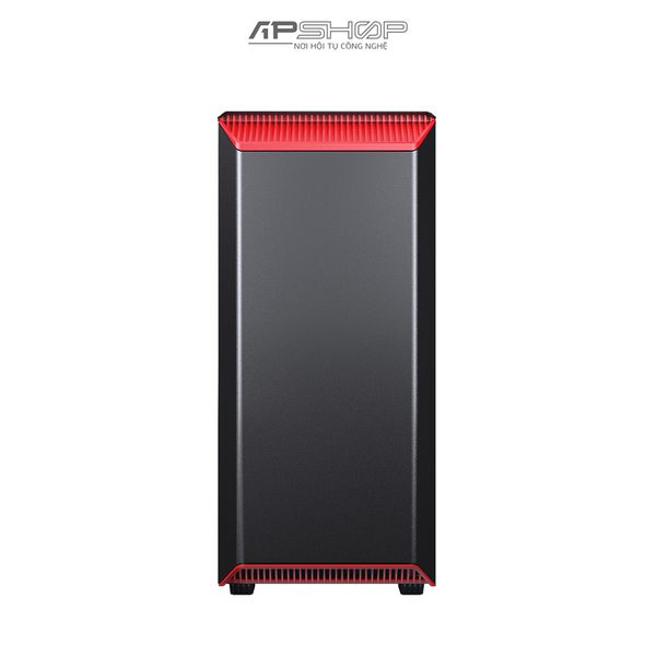 Phanteks Eclipse P300 Mid Tower Tempered Glass Black/ Red