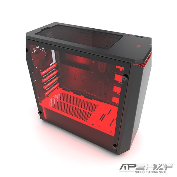 Phanteks Eclipse P400 Tempered Glass Special Edition Red