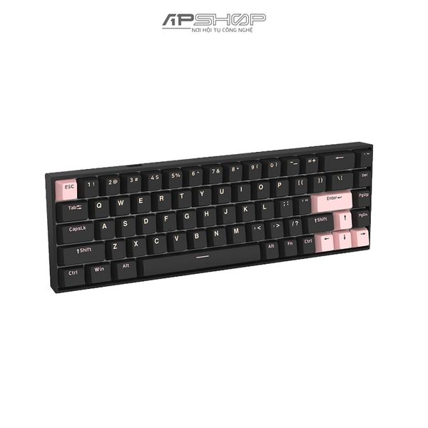 Bàn phím FL Esport F12 RGB Black Olivia Hotswap 3 Mod | Chính hãng