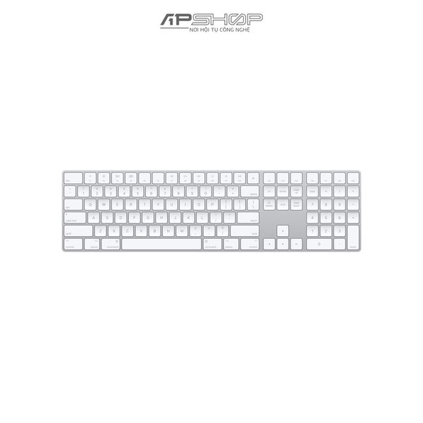 Bàn phím Magic Keyboard with Numeric Keypad Silver - Hàng chính hãng Apple