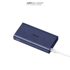 Pin Dự Phòng UGREEN 20000mAh PD45W Fast Charging Power Bank Dual Type-C female+USB-A female (Blue) 80304