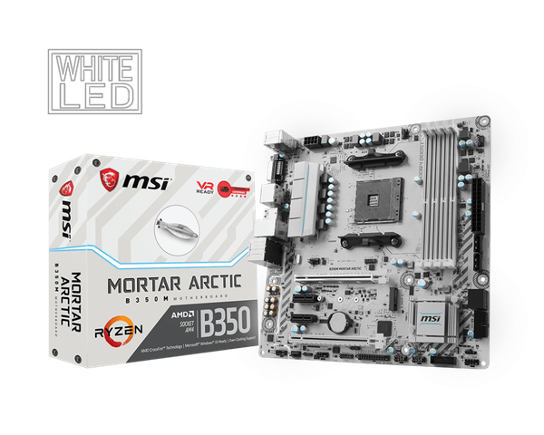 Mainboard MSI B350M Mortar Arctic