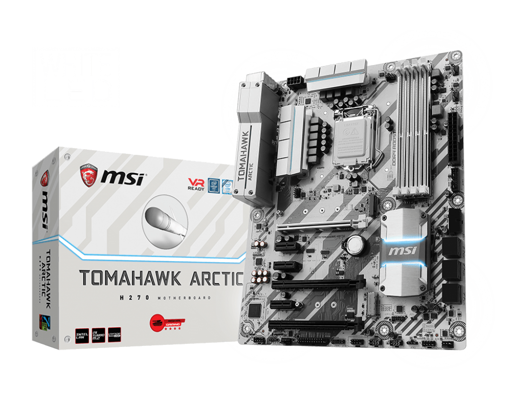 MSI H270 Tomahawk Arctic
