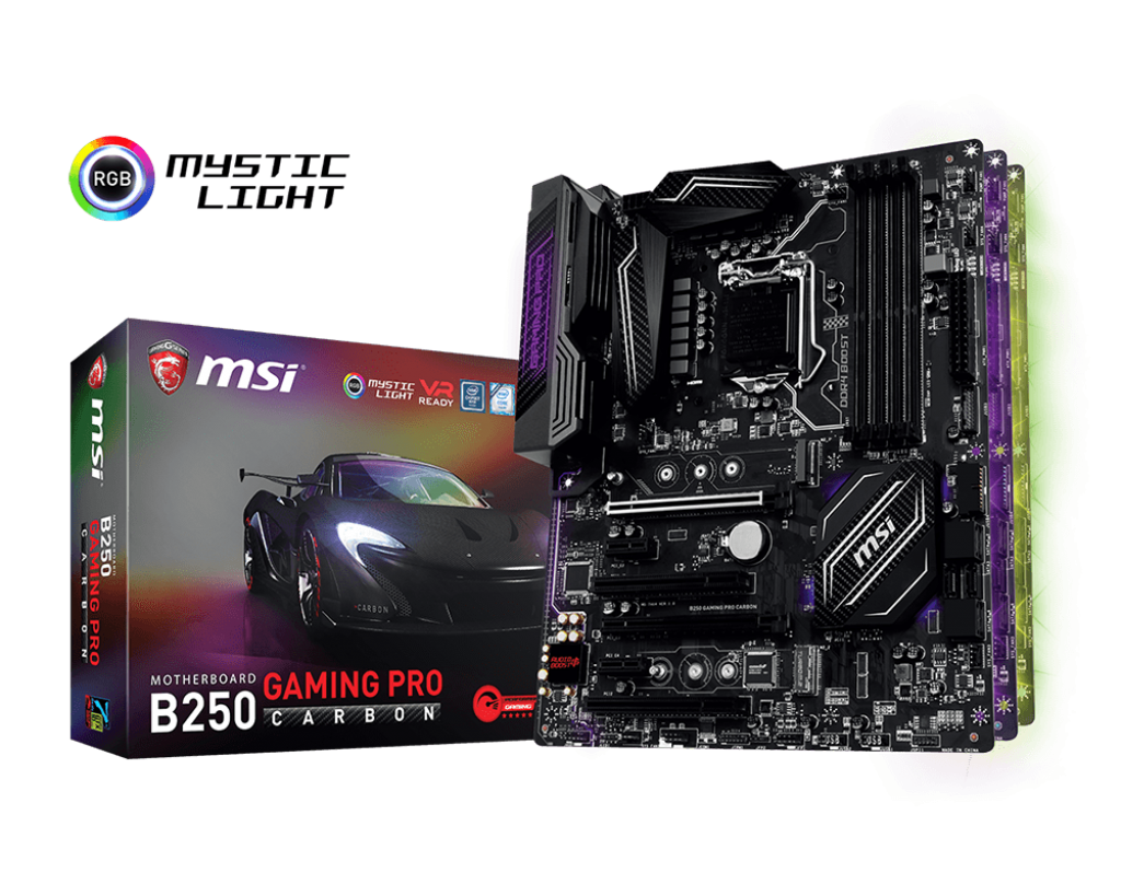 Msi B250 Gaming M3 Msi B250 Gaming Intel B250 Express MSI B250 Gaming M3  LGA1151 ATX