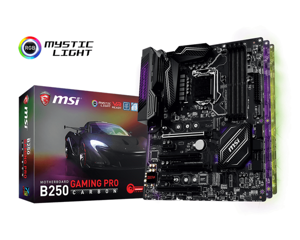 MSI B250 Gaming Pro Carbon