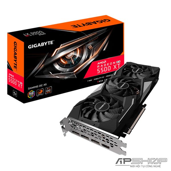 GIGABYTE Radeon RX 5500 XT GAMING OC 4G