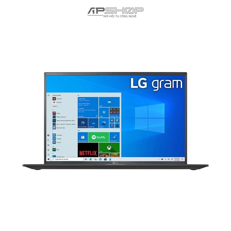 Laptop LG Gram 16", Windows 10 Home, Intel i7 Gen11, 16GB, 512GB - Hàng chính hãng