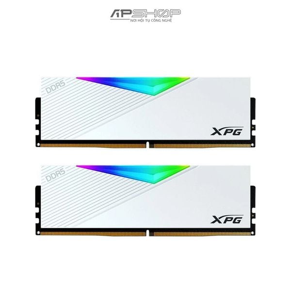 Ram Adata XPG Lancer RGB 32GB 2x16GB Bus 6000 DDR5 | White | Chính hãng