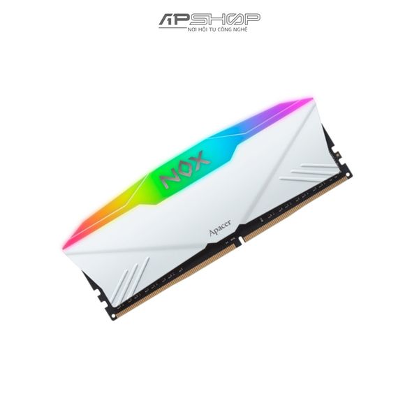 Ram Apacer NOX RGB White 8GB 1x8GB Bus 3200 | Chính hãng