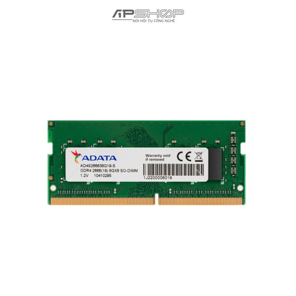 RAM Cho Laptop hiệu ADATA PREMIER DDR4 8GB 1x8GB Bus 2666 | Chính hãng