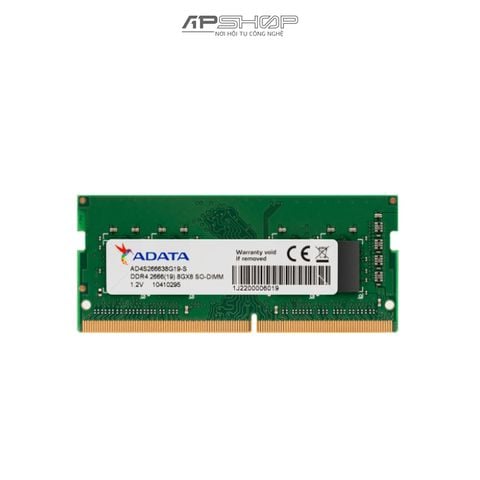 RAM Cho Laptop hiệu ADATA PREMIER DDR4 8GB 1x8GB Bus 2666 | Chính hãng