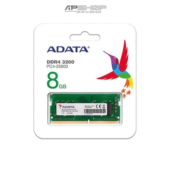 RAM Cho Laptop hiệu ADATA PREMIER DDR4 8GB 1x8GB Bus 3200 | Chính hãng