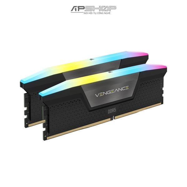 Ram Corsair 48GB 2x24GB Bus 5600 DDR5 VENGEANCE RGB Black | Chính hãng