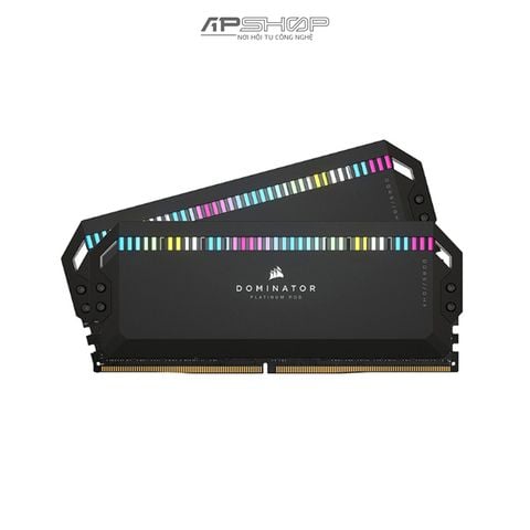 Ram Corsair 64GB 2x32GB Bus 5600 DDR5 DOMINATOR PLATINUM RGB Black | Chính hãng