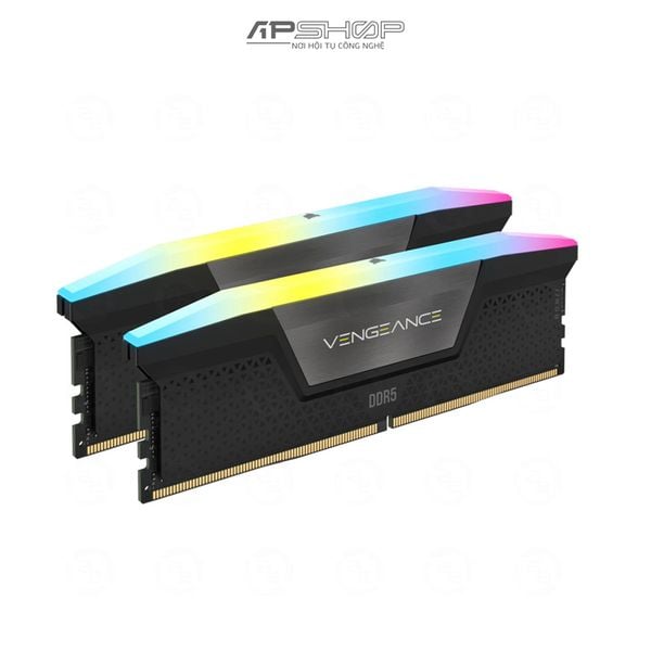 Ram Corsair 96GB 2x48GB Bus 5600 DDR5 VENGEANCE RGB Black | Chính hãng