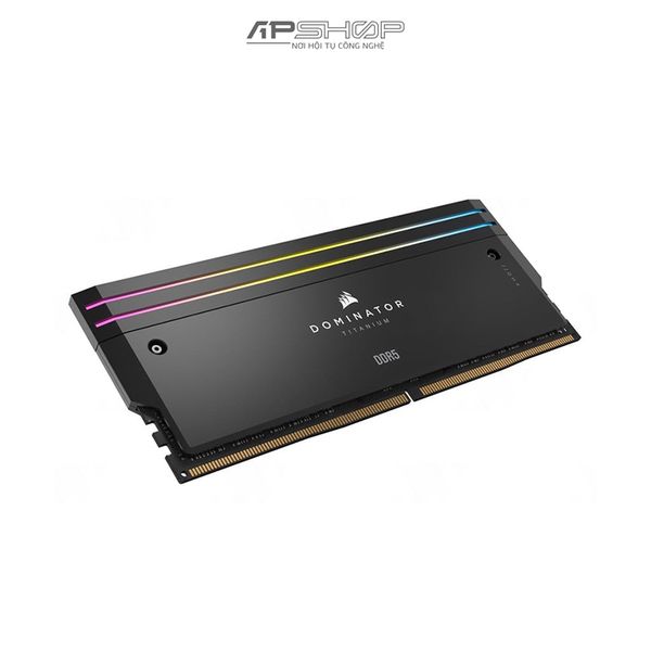 Ram Corsair DDR5 Bus 7200 48GB 2x24GB | DOMINATOR TITANIUM Black RGB | 1.4V | Chính hãng