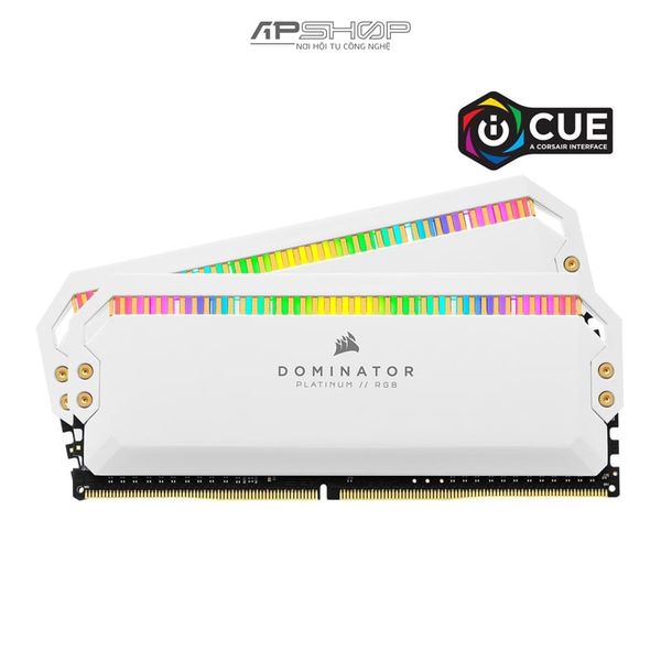 Ram Corsair Dominator Platinum RGB 32GB 2 X 16GB Bus 3200 Cas 16 White